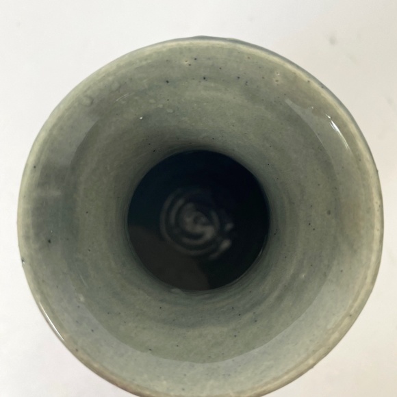 Ken Edwards Signed Tonala Art Pottery Vase Vintage 5 2/8"H - Picture 7 of 10